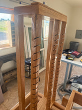 Load image into Gallery viewer, **Blemished** Handcrafted Solid Hardwood Ruler Rack
