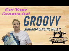 Load and play video in Gallery viewer, Groovy Longarm Binding Ruler