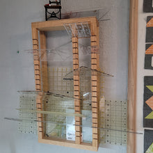 Load image into Gallery viewer, Handcrafted Solid Hardwood Ruler Rack