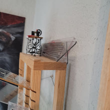 Load image into Gallery viewer, Handcrafted Solid Hardwood Ruler Rack