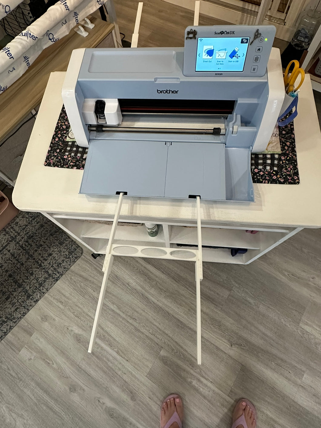 Mat Support Legs for Brother ScanNCut (Front & Back Extender Supports)